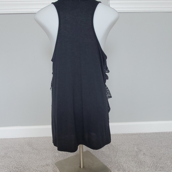 NWOT BLACK LACE  TANK TOP - Picture 3 of 8